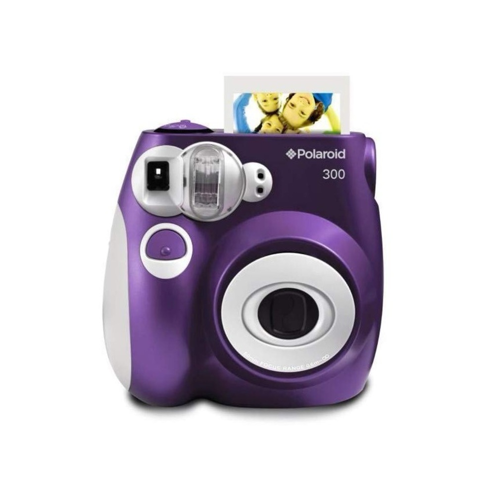 Polaroid Purple Instant Film Camera Compact Design